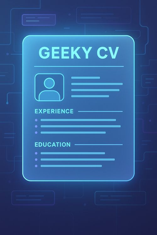 Geeky CV
